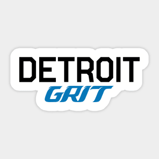 Detroit Grit Light Sticker